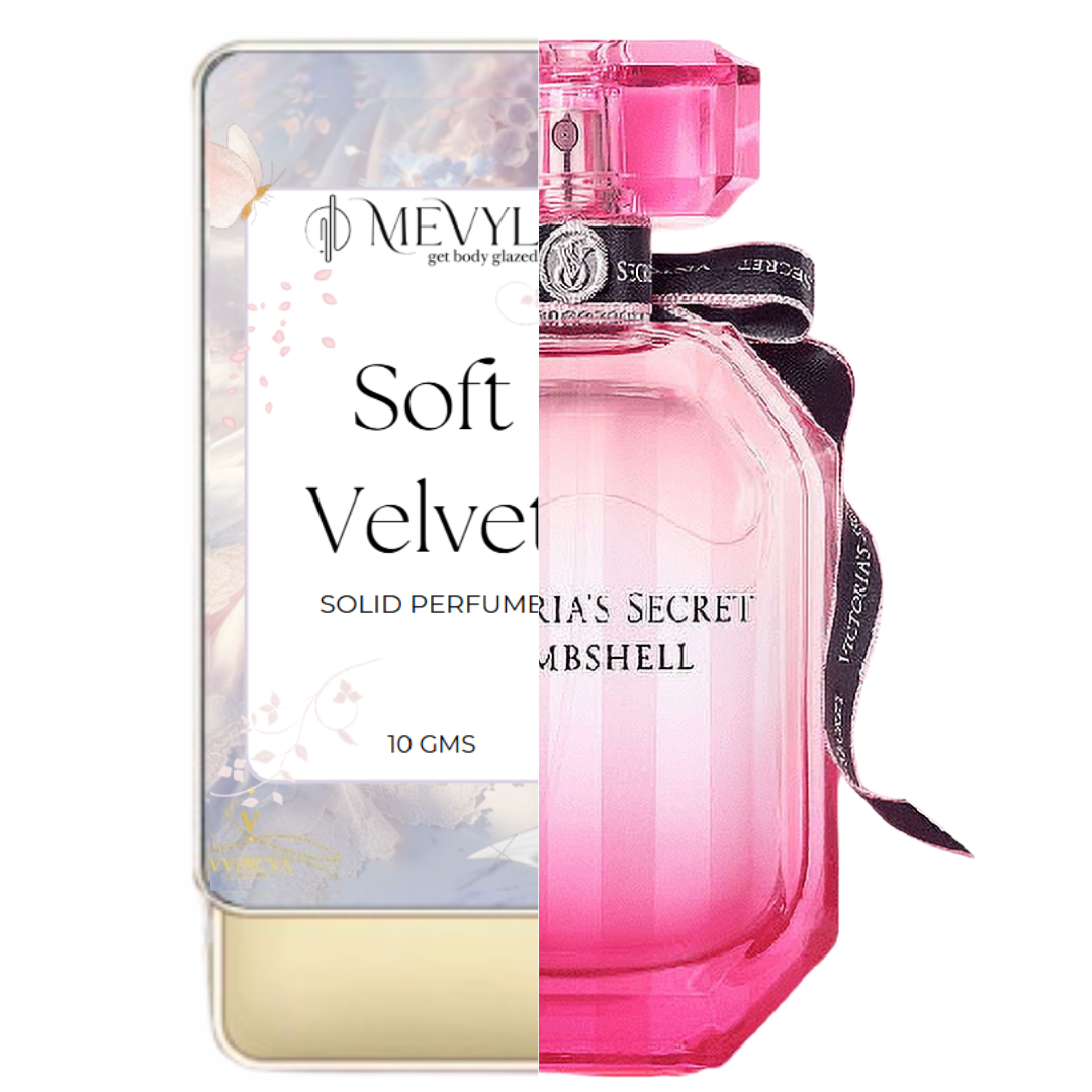 Soft Velvet (Solid Perfume) Inspired by: Victorias Secret Bombshell