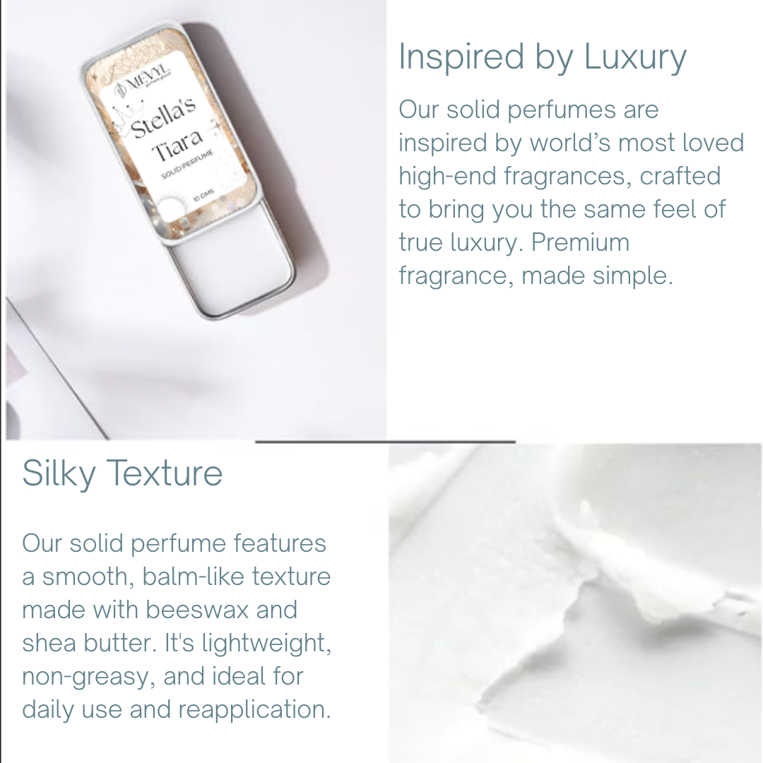 Stella's Tiara (Solid Perfume). Inspired by: Dior Purple Oud