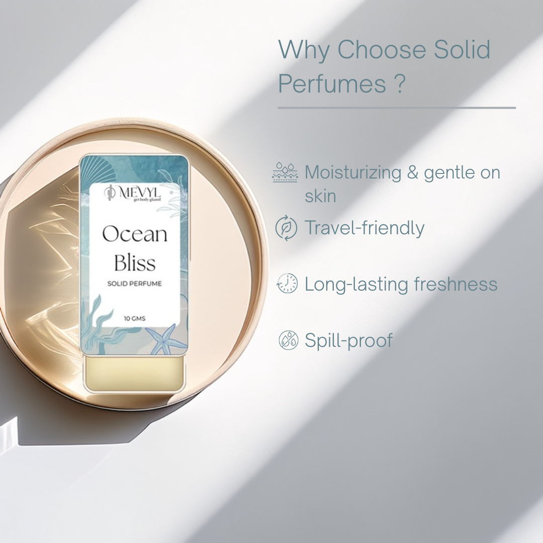 Ocean Bliss-Solid Perfume: Luxury Fragrance