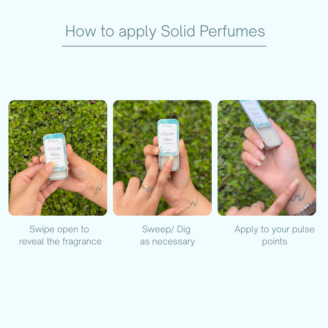 Ocean Bliss-Solid Perfume: Luxury Fragrance